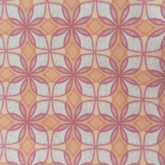 Talbots skirt with pockets, bright pattern, women size 8 - Picture 9 of 11